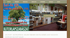 Desktop Screenshot of butorlapok.hu